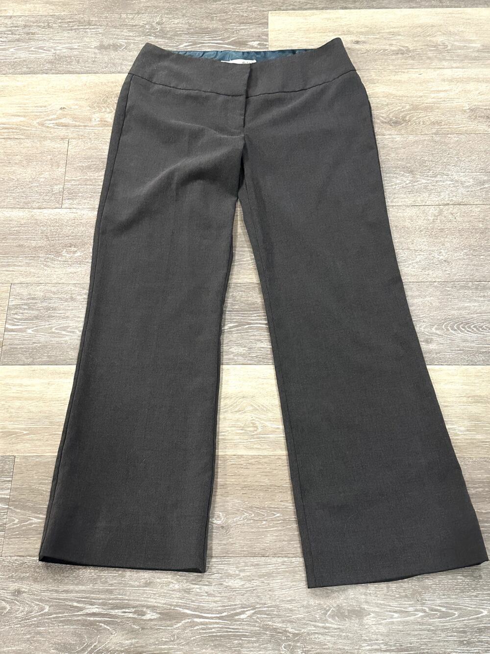 Studio Y Women's Gray Dress Pants 3/4